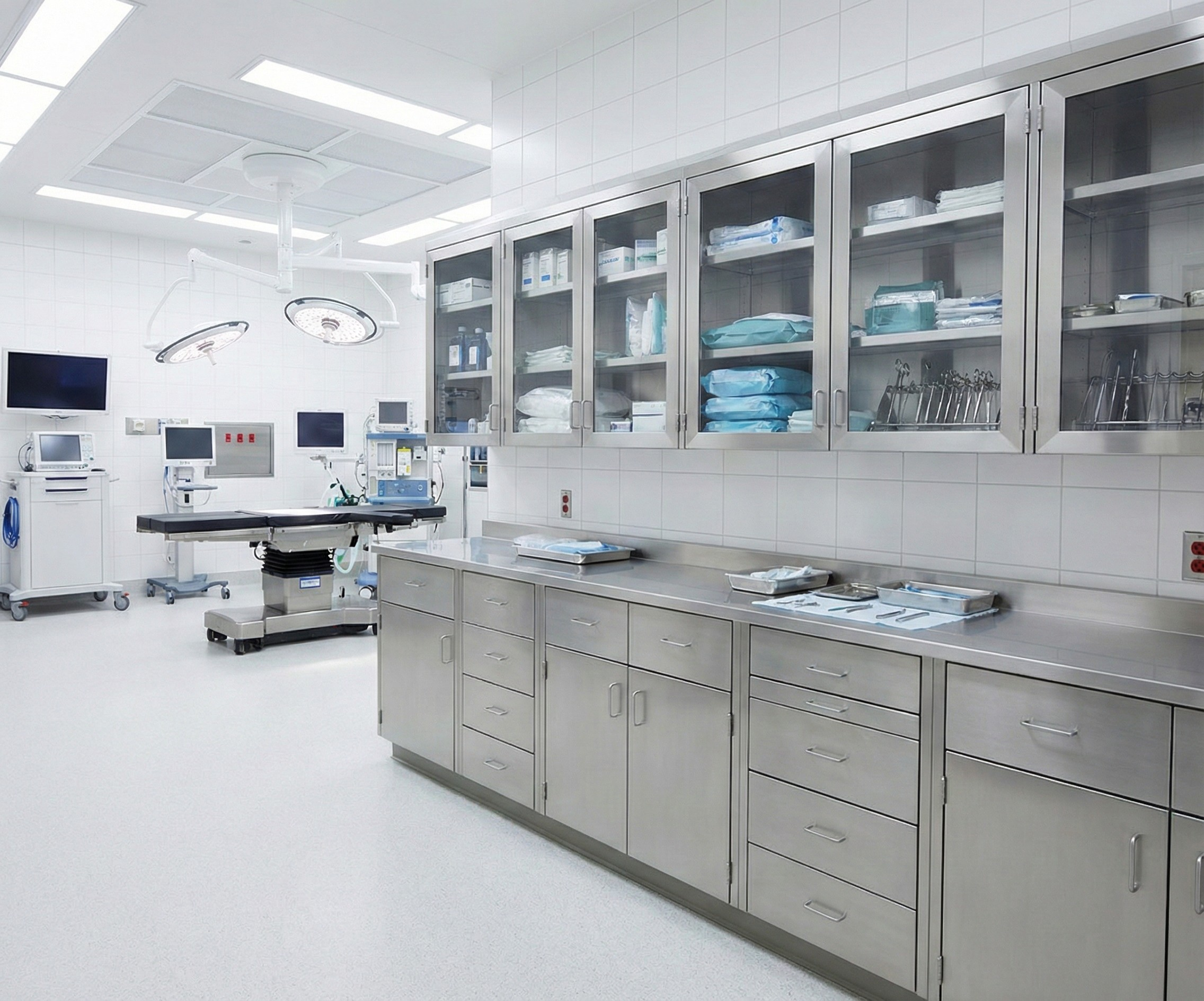 Console with Desk Surface