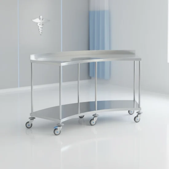 Curved Equipment Cart