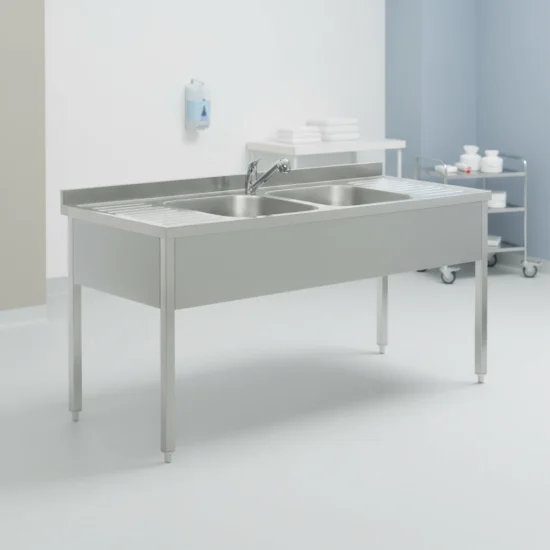Double Material Wash Sink