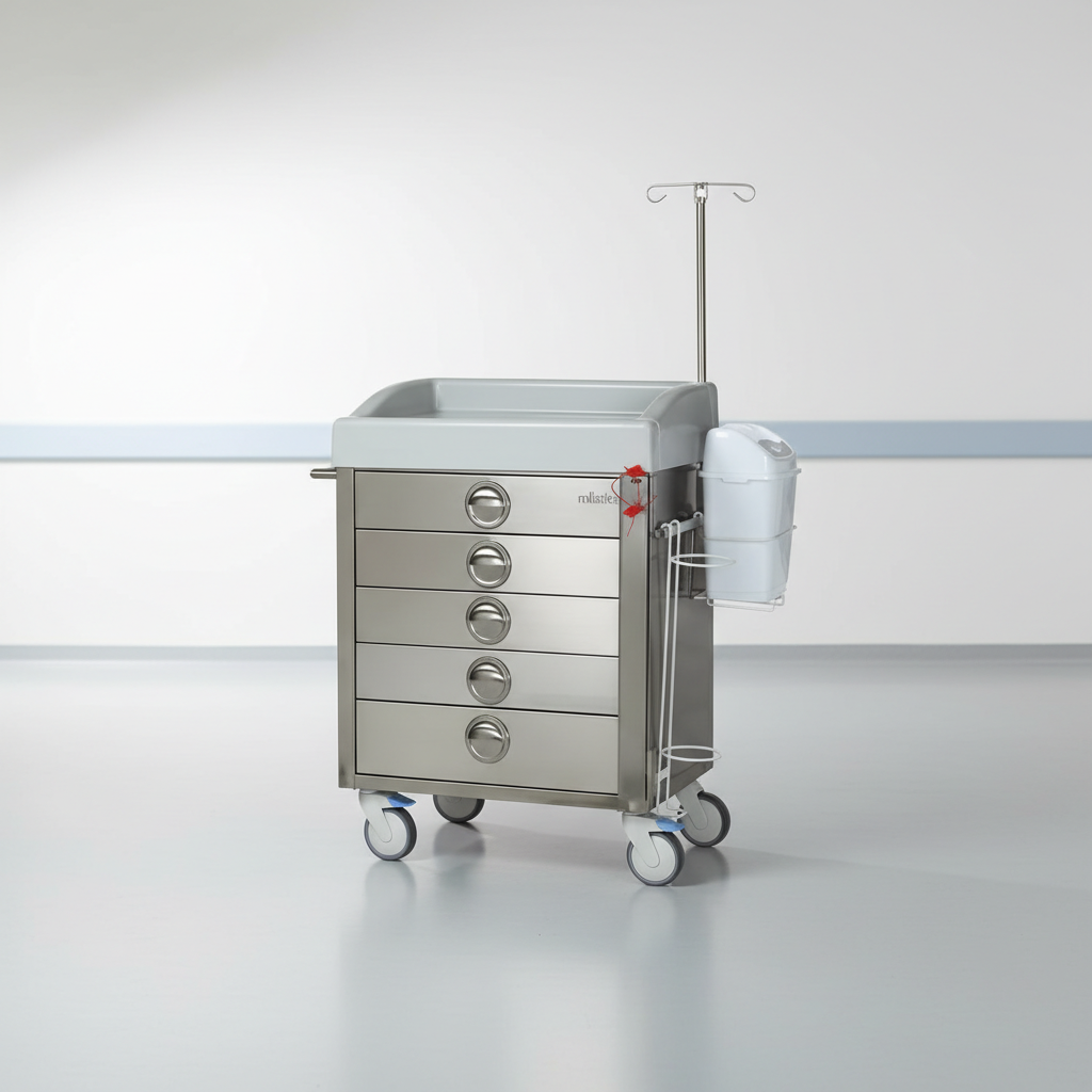Emergency and Dressing Cart