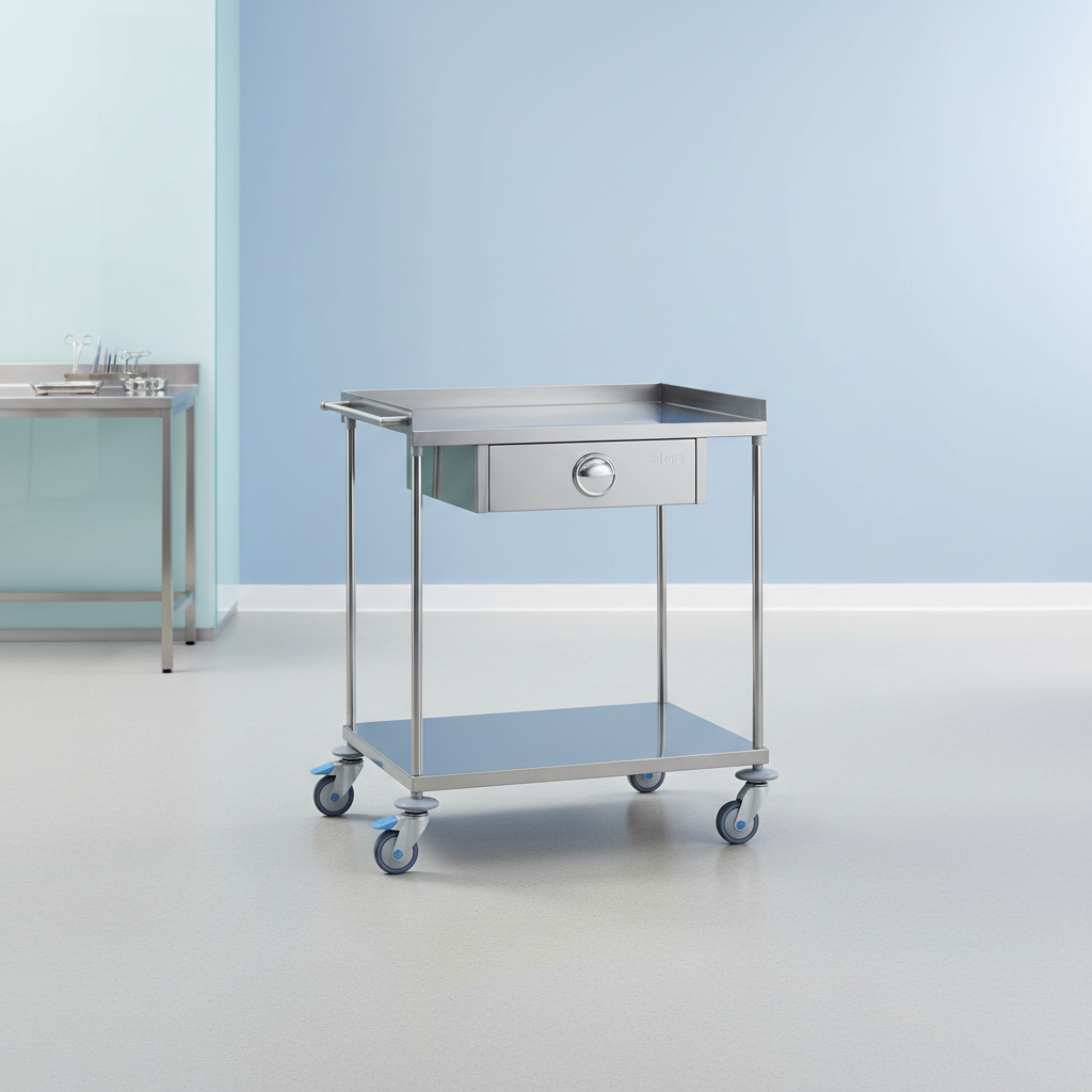 Instrument Cart with Drawer