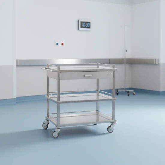 Instruments Cart (With Guardrail)