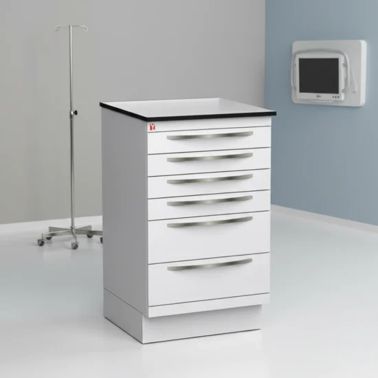 Mobile Medical Drawer Cabinet
