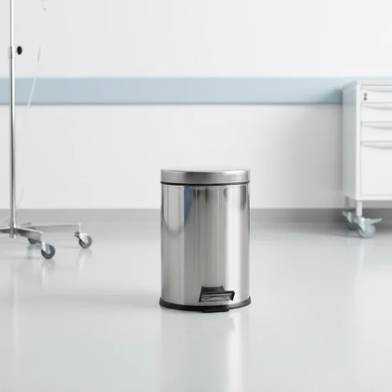 Waste Bin with Foot Pedal